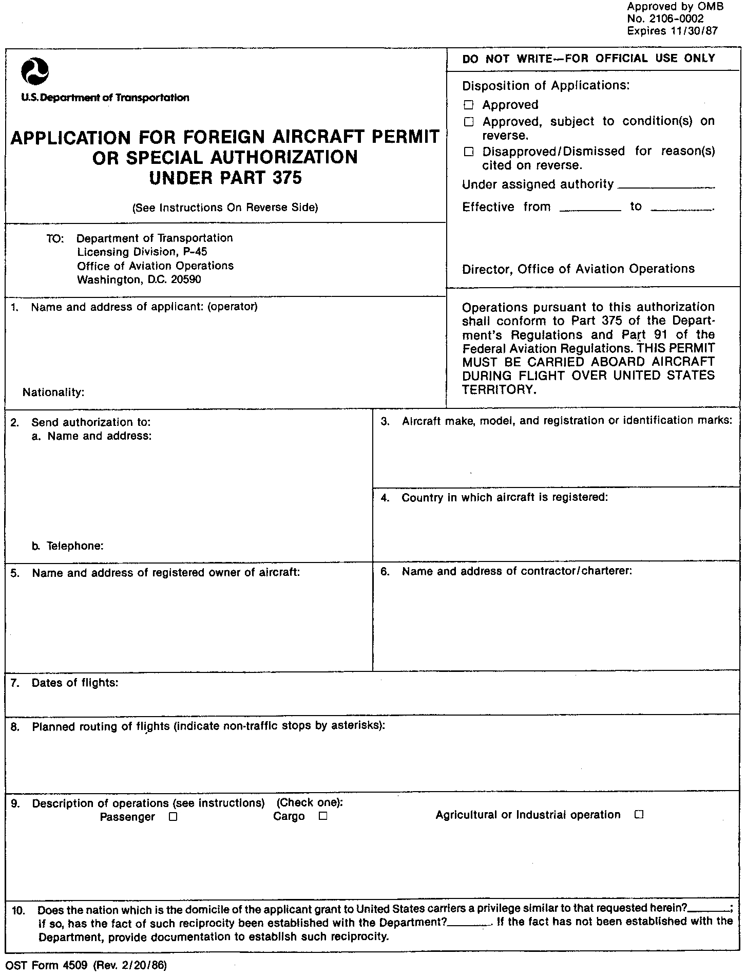 Graphic of Appendix A to Part 375—Form 4509